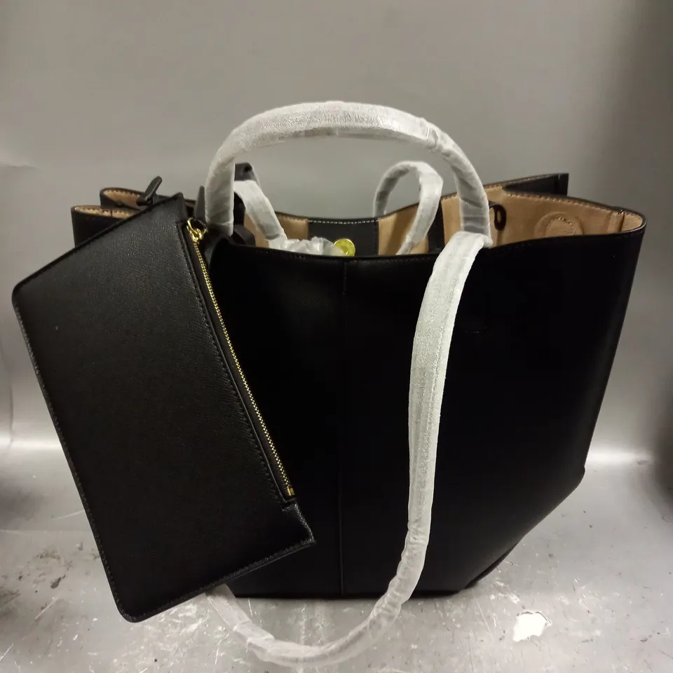 DESIGNER MAGNETIC CLIP HANDBAG & PURSE SET 