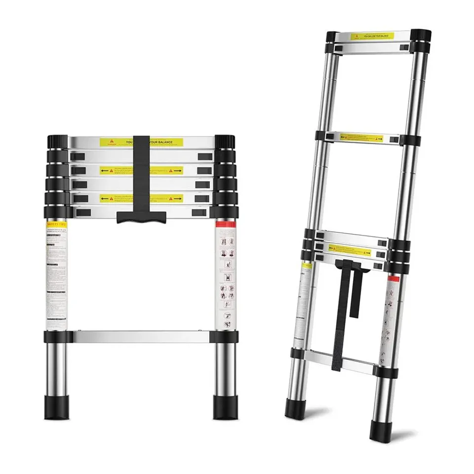 BOXED NEO TELESCOPIC LADDER 4.6M (1 BOX)