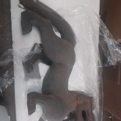 BOXED ORIENTAL DRAGON SCULPTURE