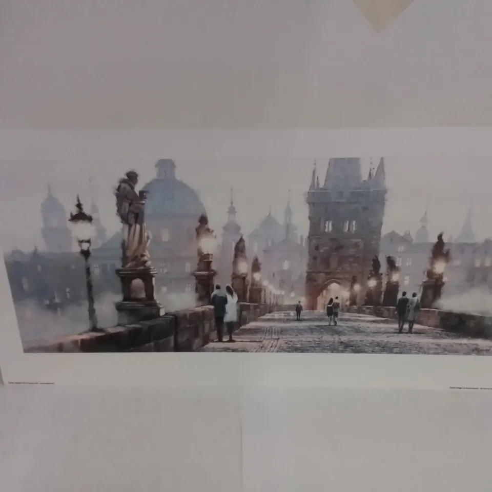 BOXED CHARLES BRIDGE BY RICHARD MCNIEL - PRINT 