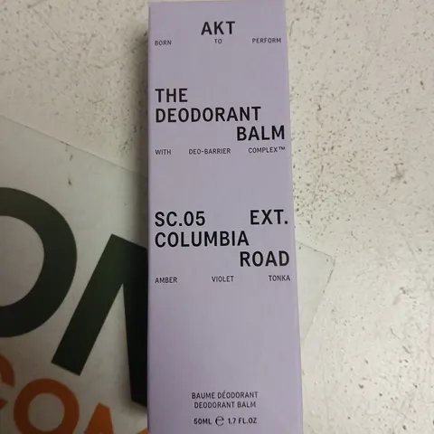 AKT THE DEODORANT BALM – 50ML – MADE IN THE UK