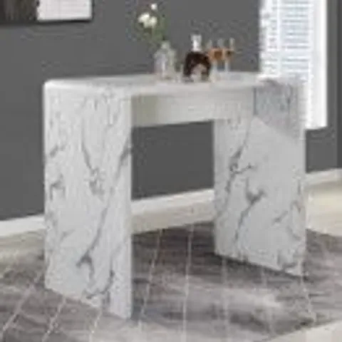 BOXED GLACIER RECTANGULAR BAR TABLE IN DIVA PRINT (1 BOX)