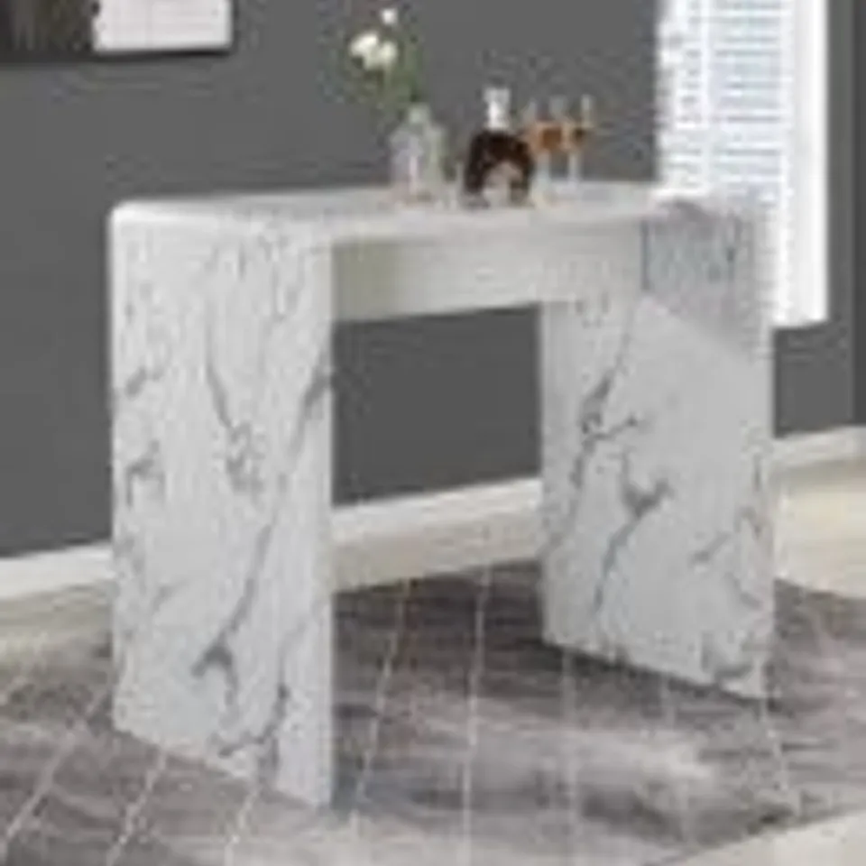 BOXED GLACIER RECTANGULAR BAR TABLE IN DIVA PRINT (1 BOX)