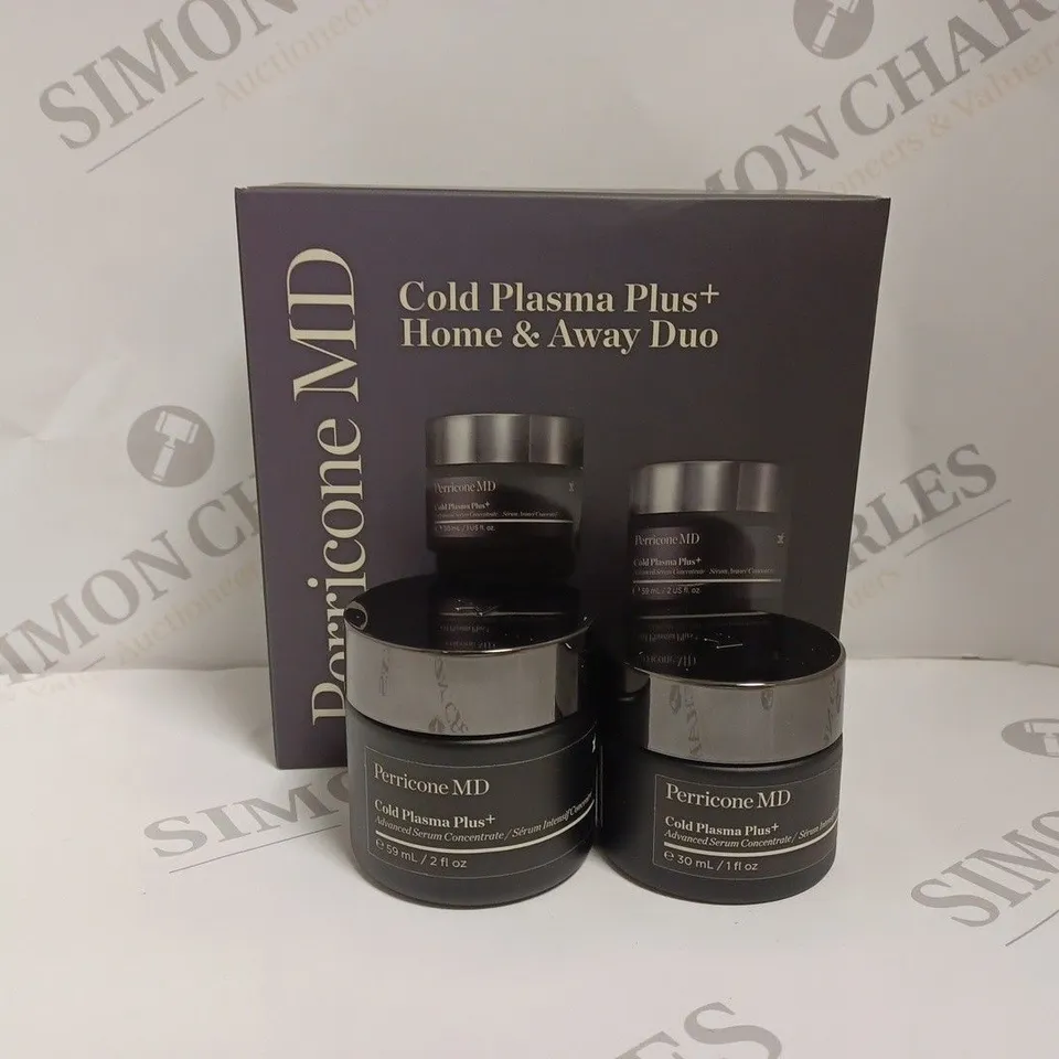 BOXED PERRICONE MD COLD PLASMA PLUS+ ADVANCED SERUM CONCENTRATE HOME AND AWAY DUO  