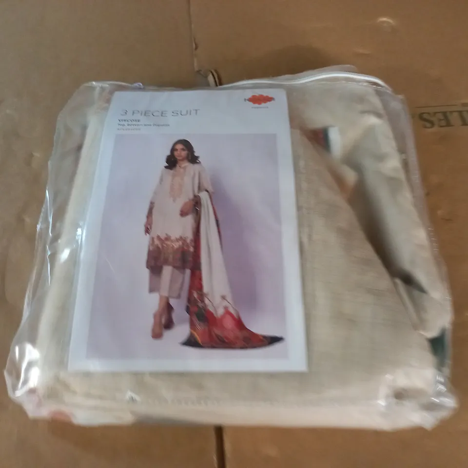 KHAADI VISCOSE 3-PIECE SUIT 