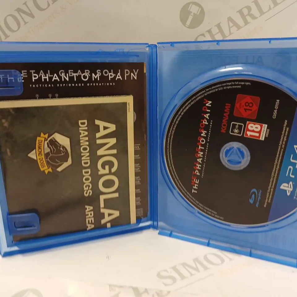 METAL GEAR SOLID V: THE PHANTOM PAIN (PS4)