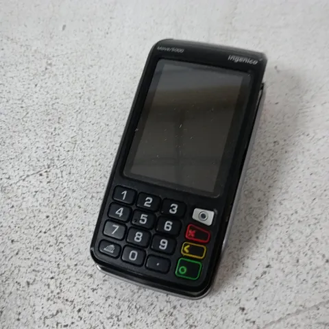 INGENICO MOVE5000 CARD READER (MOVE5000) – BLACK/RED, HANDHELD