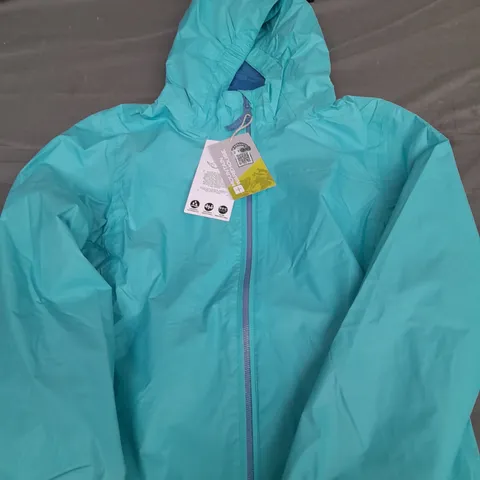 MOUNTAIN WAREHOUSE TORRENT KIDS WATERPROOF LIGHTWEIGHT JACKET 9-10 YEARS TEAL