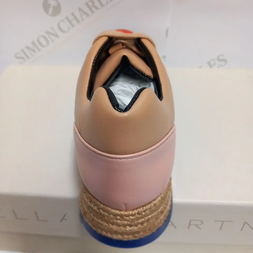 BOXED PAIR OF STELLA MCCARTNEY SPORTS SHOE SIZE 35