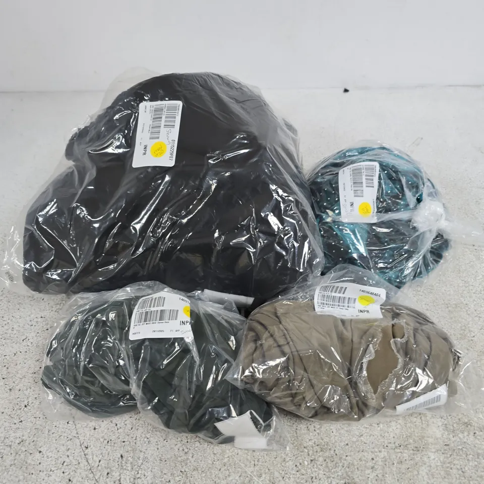 APPROXIMATELY 18 ASSORTED CLOTHING ITEMS IN VARIOUS SIZES, COLOURS & STYLES TO INCLUDE BRANDS SUCH AS KIM & CO, CENTIGRADE, YAS, ETC - COLLECTION ONLY