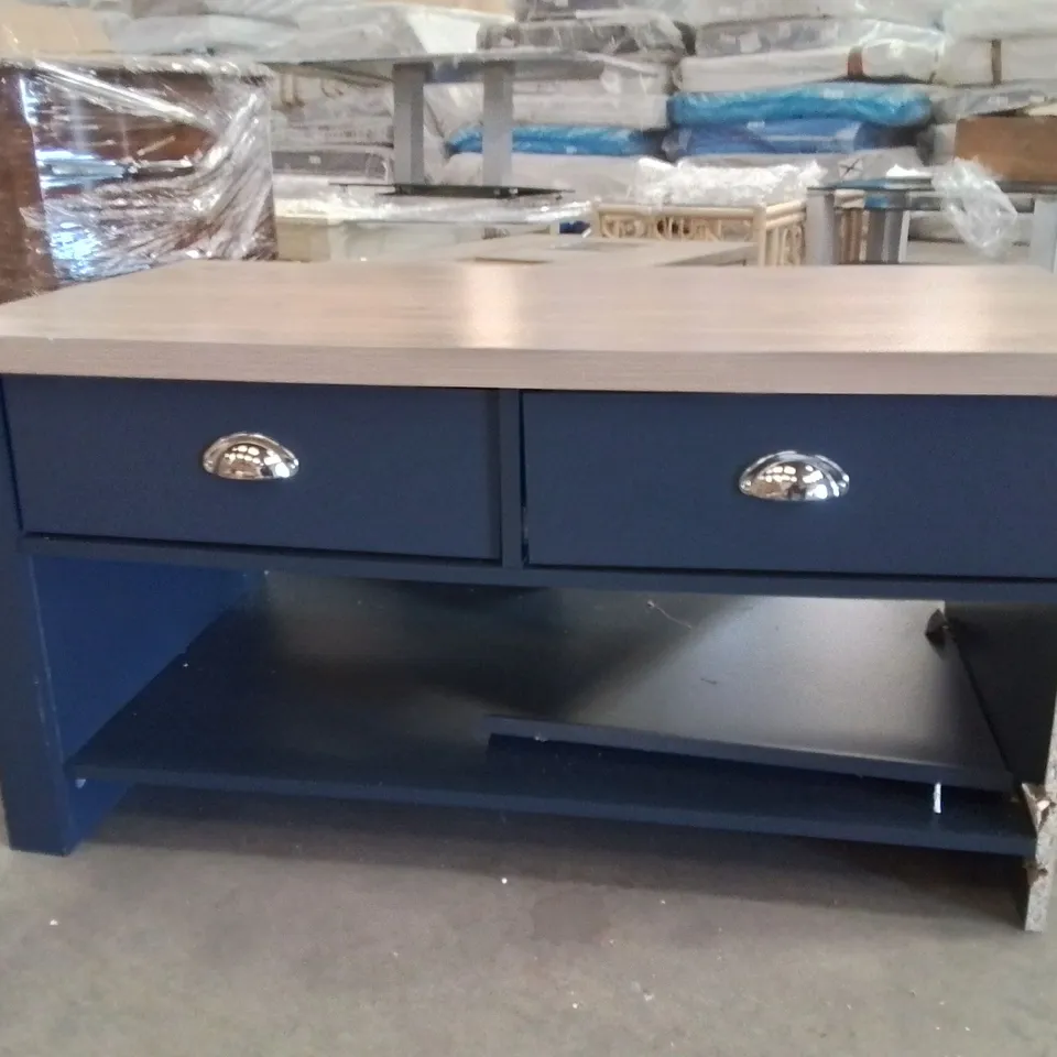 HIGHGATE 2 DRAWER COFFEE TABLE 