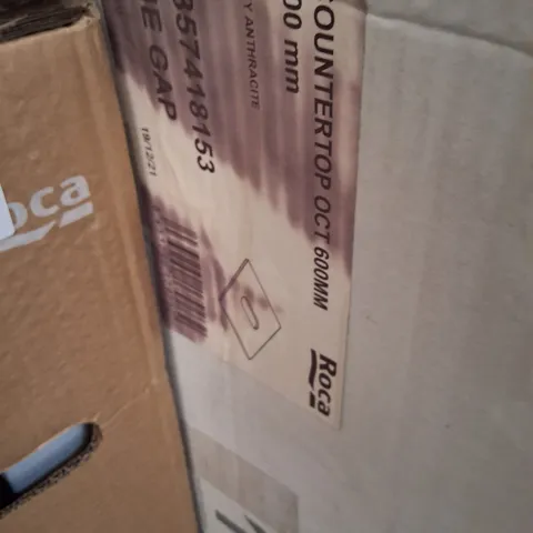 BRAND NEW BOXED ROCA COUNTERTOP THE GAP 600MM ANTHRACITE