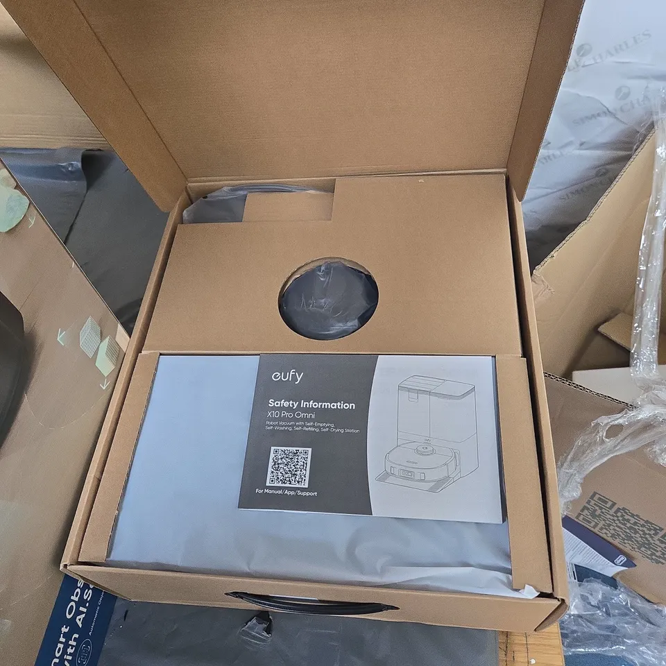 EUFY X10 PRO OMNI ROBOT VACUUM & MOP – BOXED