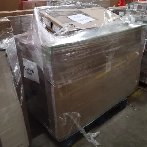 PALLET CONTAINING 9 DAMAGED TVS