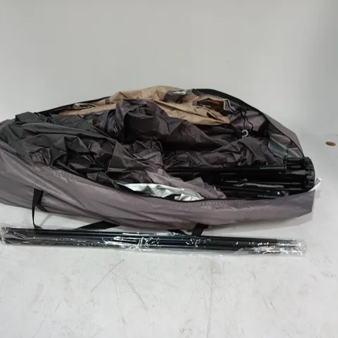 CAMPING TENT IN GREY/BEIGE IN CARRY BAG - A20-483