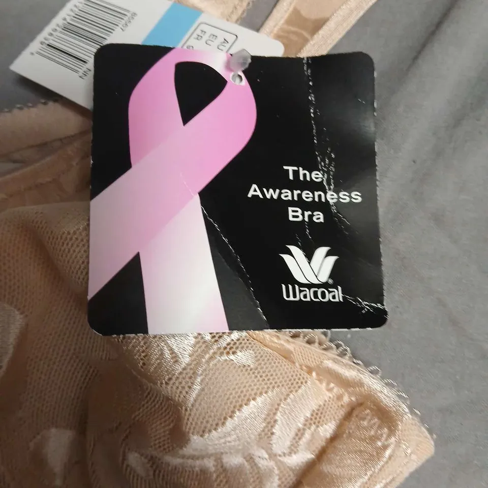 WACOAL THE AWARENESS BRA – NUDE, UK 34C, NEW WITH TAGS