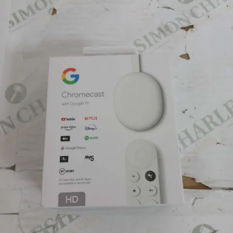 BOXED GOOGLE CHROMECAST