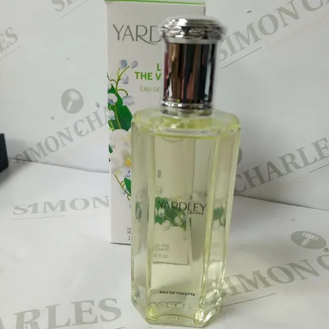 BOXED YARDLEY LILY OF THE VALLEY EAU DE TOILETTE 125ML