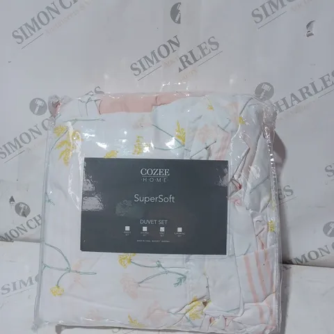 COZEE HOME SUPERSOFT DUVET SET - KING SIZE 