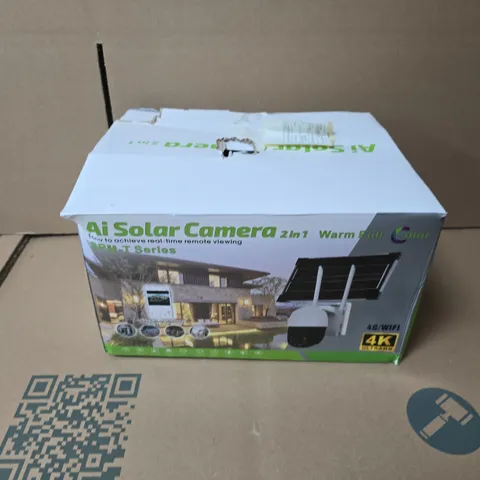 BOXED AI SOLAR CAMERA 2IN1