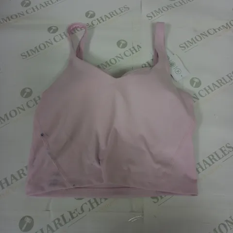 GILLY HICKS RECHARGE PINK SPORTS BRA - SMALL