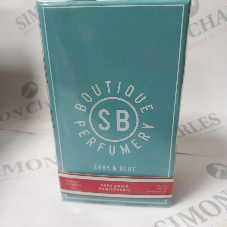 BOXED AND SEALED BOUTIQUE PERFUMERY SB SHAY AND BLUE EAU DE PARFUM 100ML