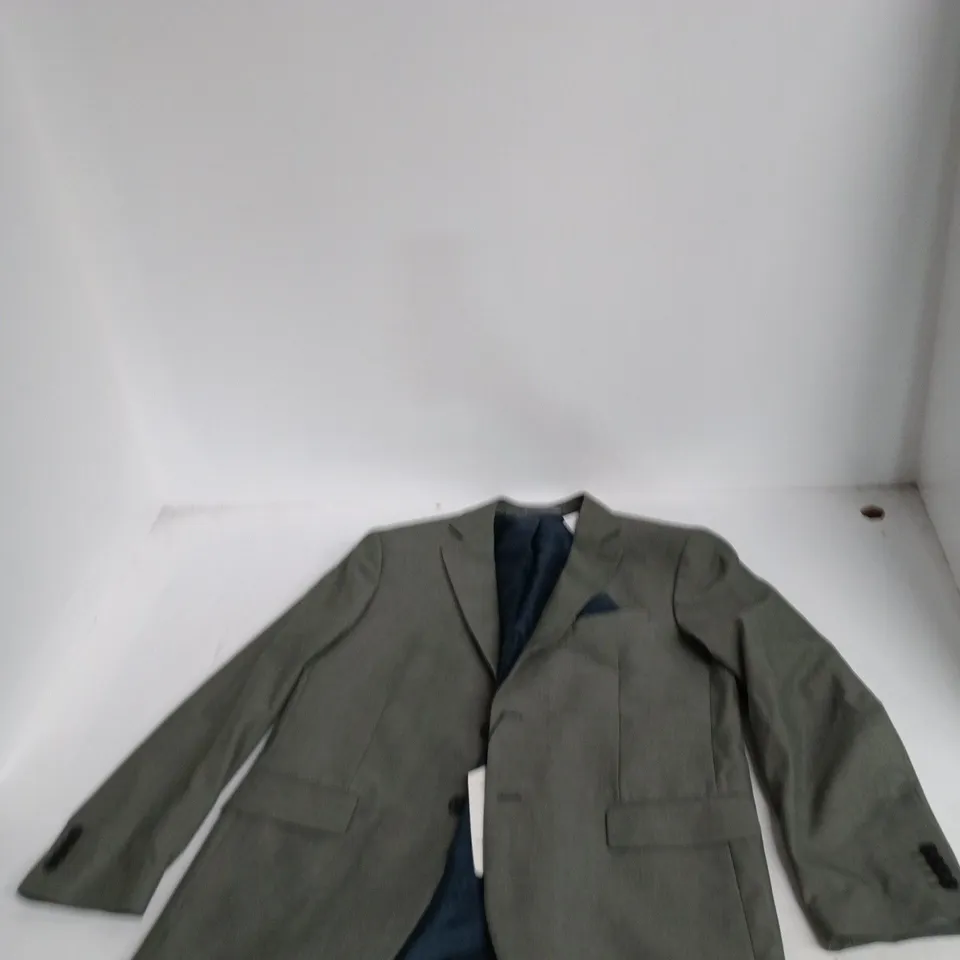 NEXT MEN'S SUIT JACKET, UK 44R, GREY