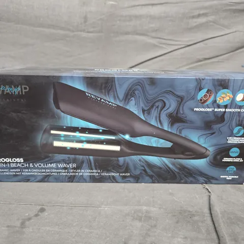 BOXED REVAMP 2-IN-1 BEACH & VOLUME PROFESSIONAL CERAMIC WAVER