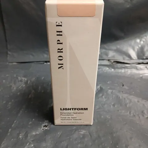 MORPHE LIGHTFORM EXTENDED HYDRATION FOUNDATION IN LIGHT 03C - 30ML, BOXED