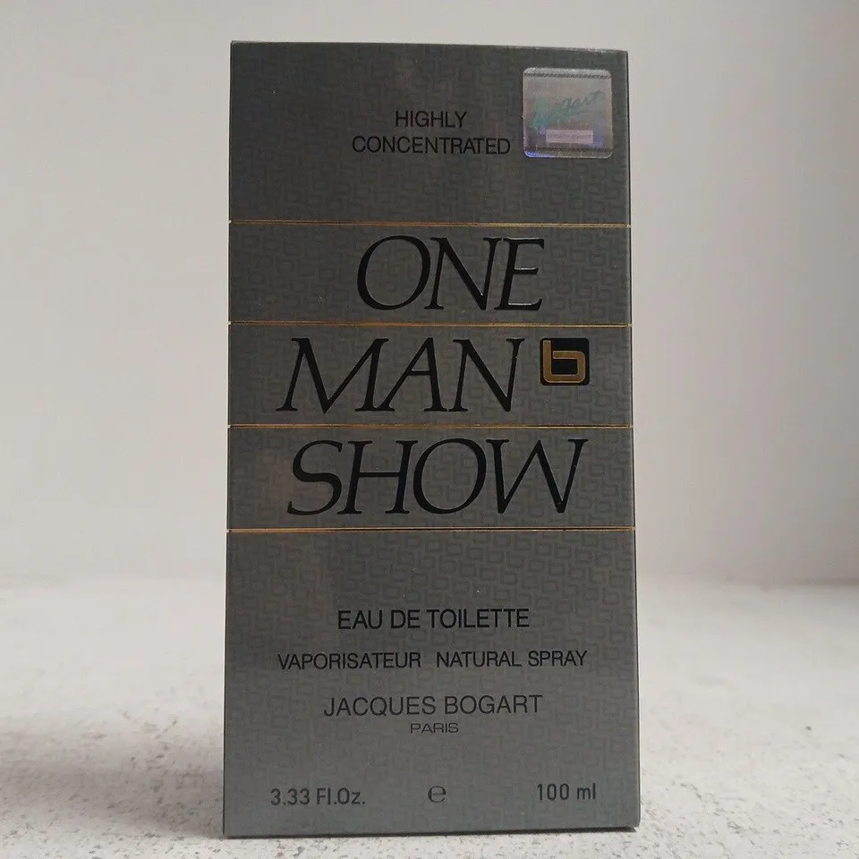 BOXED JACQUES BOGART ONE MAN SHOW MEN'S EAU DE TOILETTE 100ML