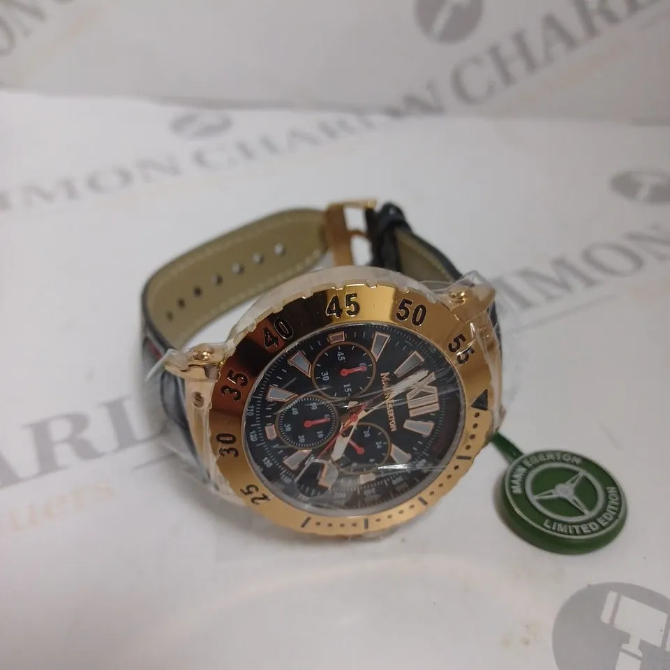 BOXED MANN EGERTON DIMENSION ROSE WATCH 