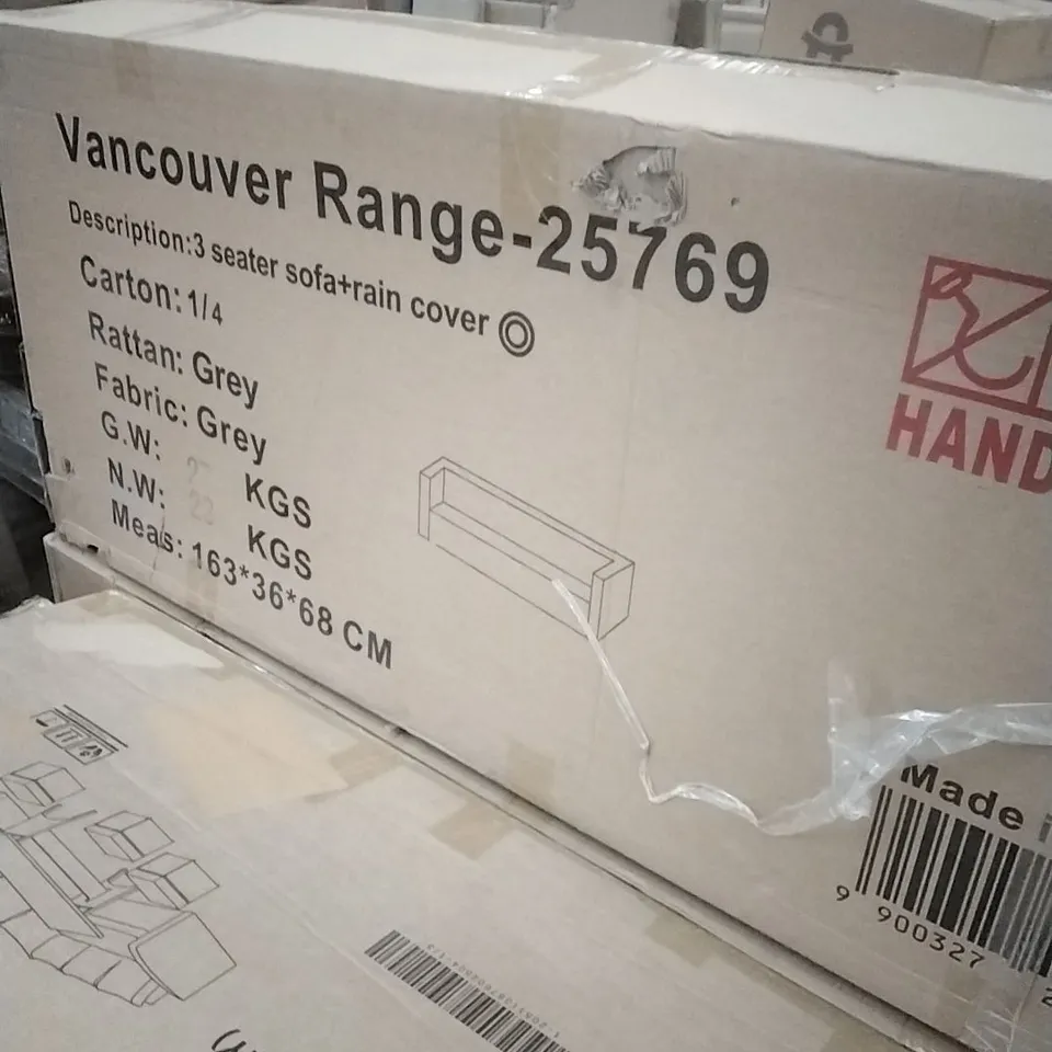 BOXED VANCOUVER RANGE NOT FULL SET JUST 3 SEATER