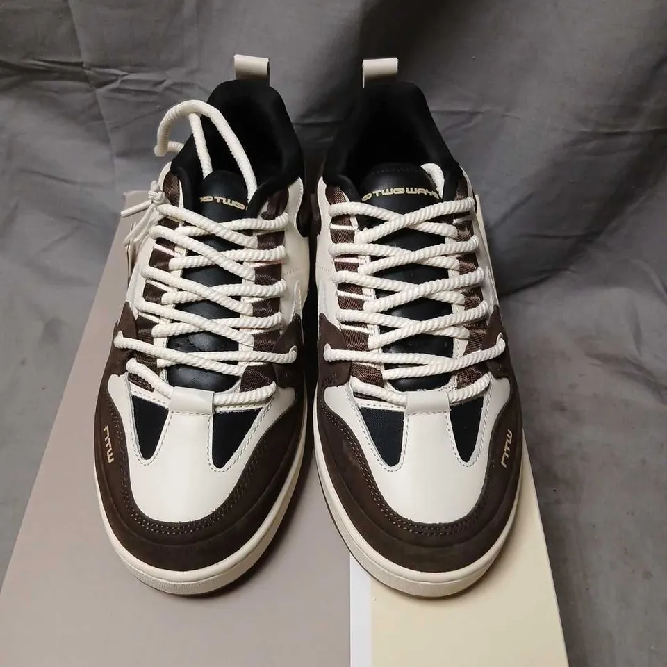 NTW VAULT.JAVA SNEAKERS – MOKKA BROWN / LATTE / SAKURA / COFFEE BEAN – UK 9