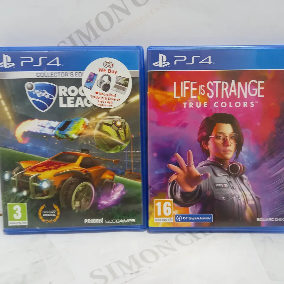 ROCKET LEAGUE + LIFE IS STRANGE TRUE COLOURS PLAYSTATION 4 GAMES