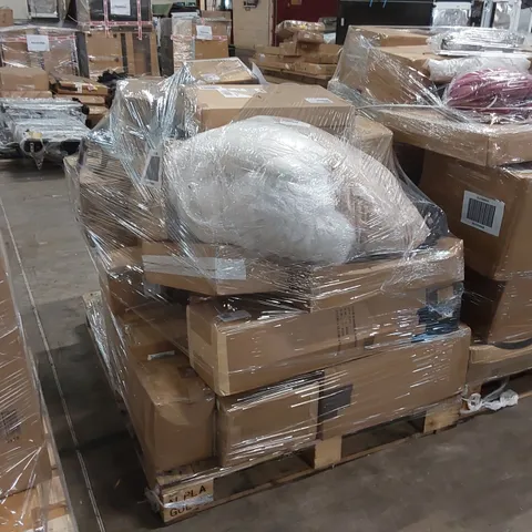 PALLET OF APPROXIMATELY 34 UNPROCESSED RAW RETURN ITEMS TO INCLUDE;