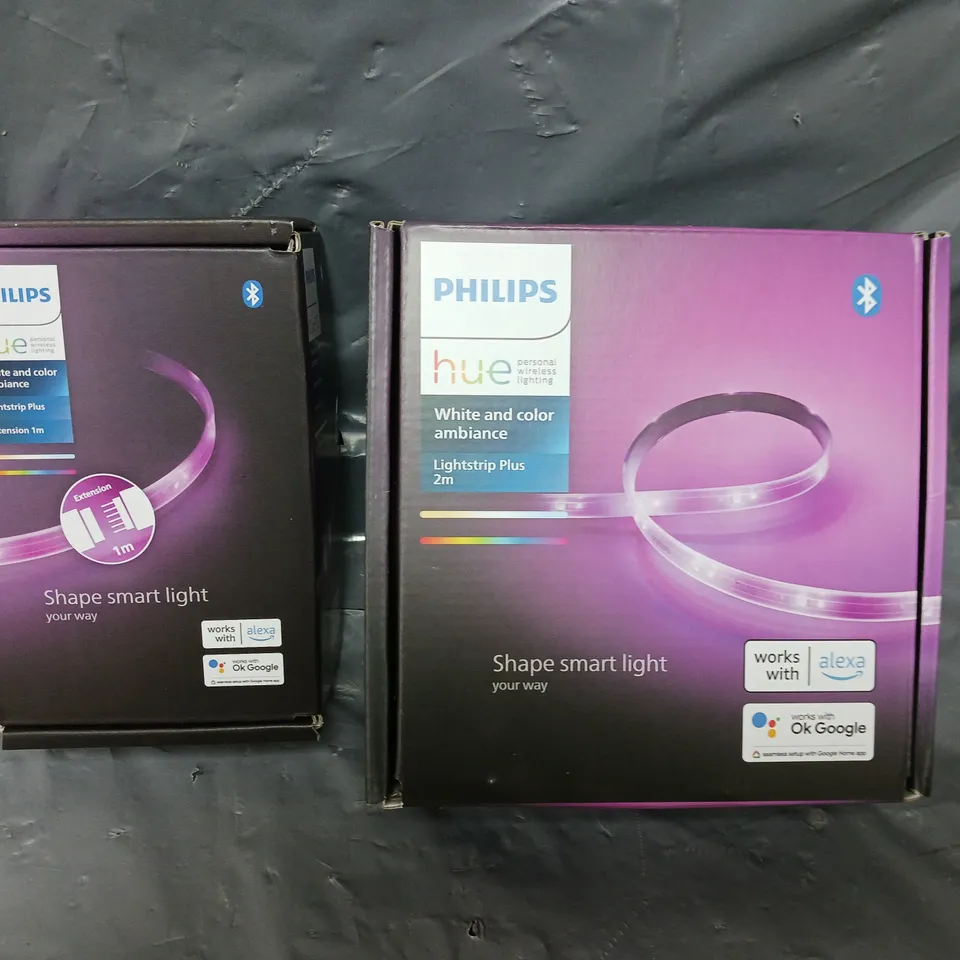 PHILIPS HUE WHITE & COLOUR AMBIENCE LIGHTSTRIP PLUS 2M RRP £79.99