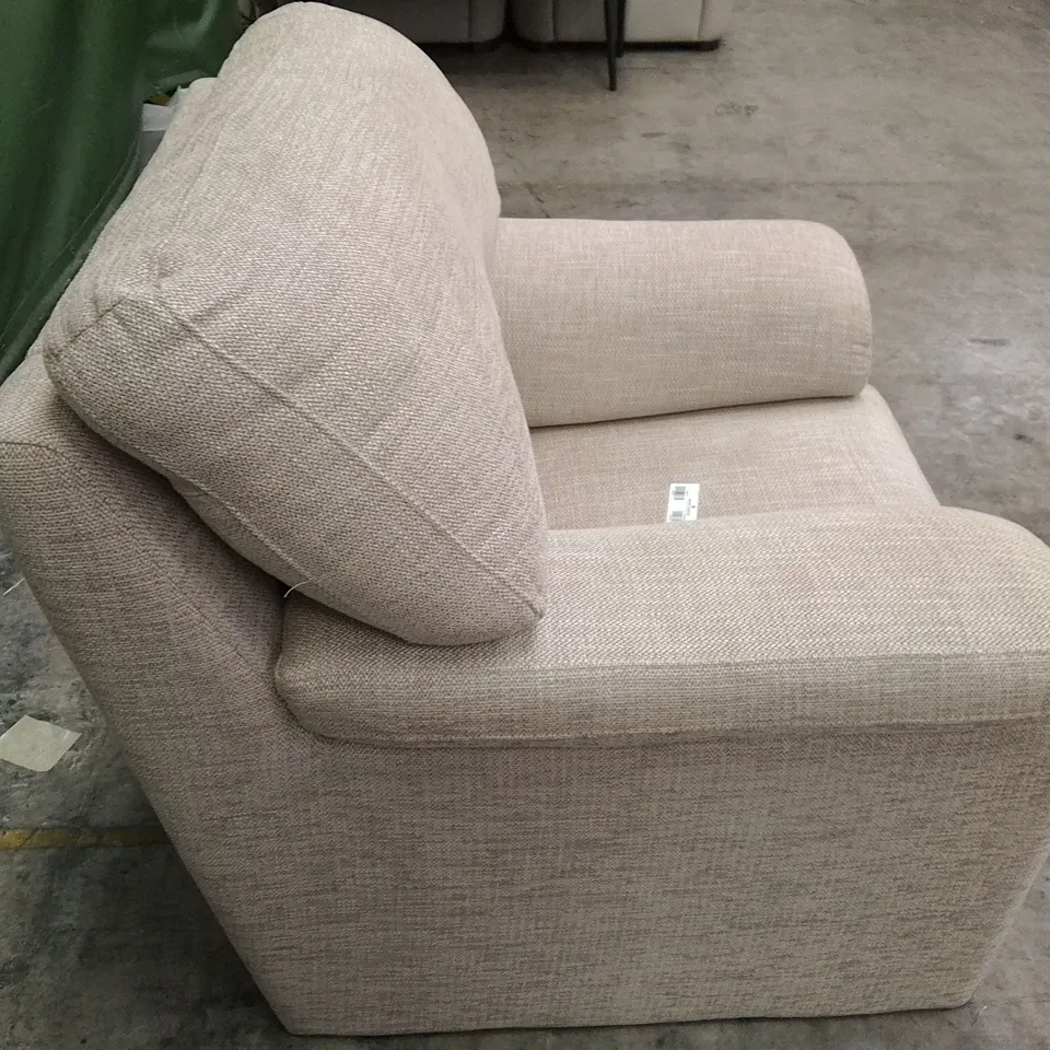 LARGE ARMCHAIR - CREAM FABRIC