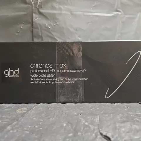GHD CHRONOS MAX PROFESSIONAL HD MOTION-RESPONSIVE WIDE PLATE STYLER