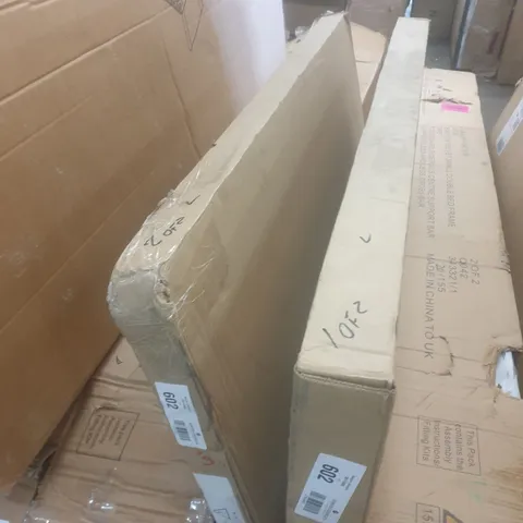 BOXED 2 DOOR 1 DRAW SIDEBOARD (2 BOXES)