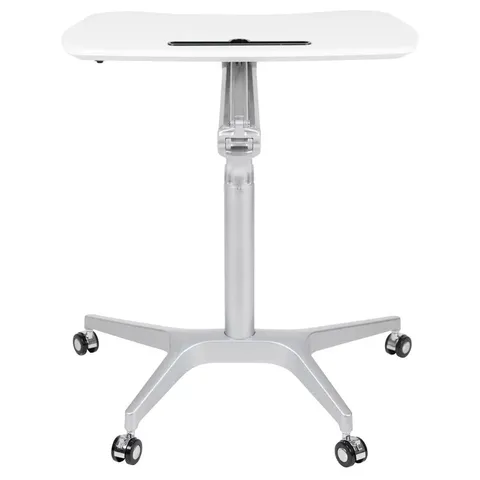 BOXED MOBILE SIT-DOWN, STAND-UP ERGONOMIC COMPUTER DESK (1 BOX)