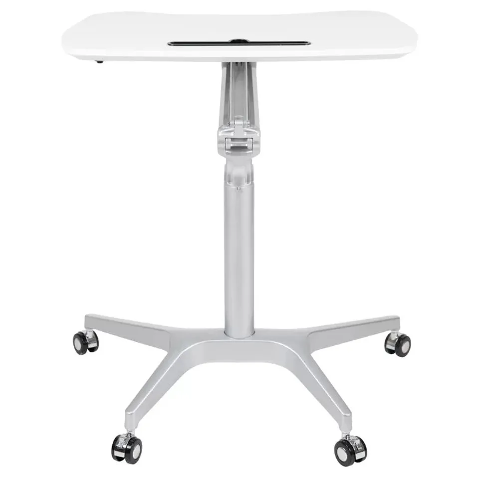 BOXED MOBILE SIT-DOWN, STAND-UP ERGONOMIC COMPUTER DESK (1 BOX)