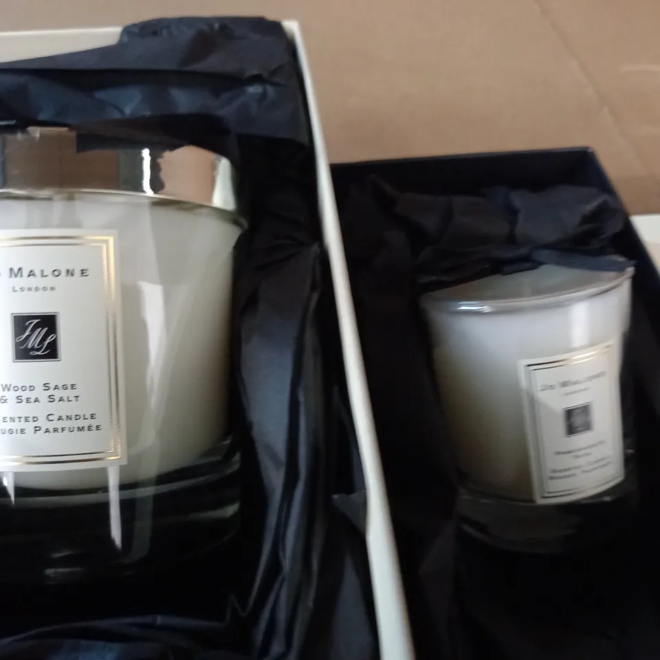 LOT OF 2 BOXED JOE MALONE CANDLES
