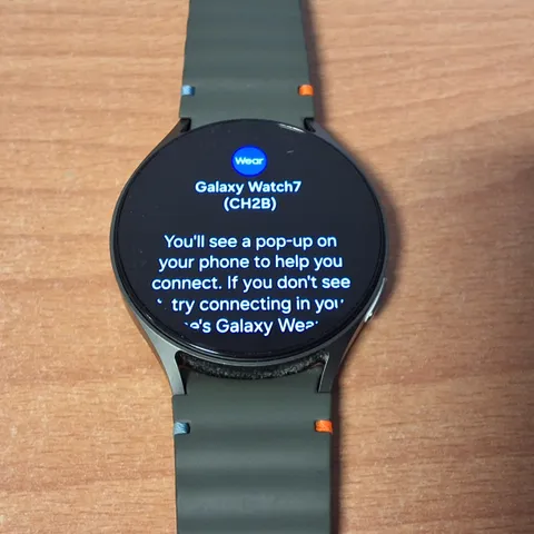 UNBOXED SAMSUNG WATCH 7 CH2B 44MM WITH FOREST GREEN STRAP - SM-L310