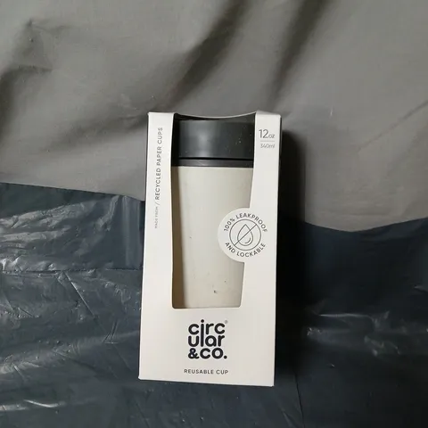CIRCULAR & CO REUSABLE CUP – 12OZ (340ML) – BOXED