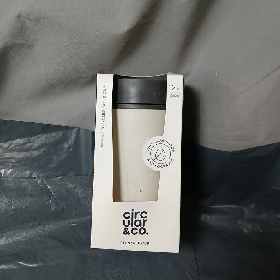 CIRCULAR & CO REUSABLE CUP – 12OZ (340ML) – BOXED