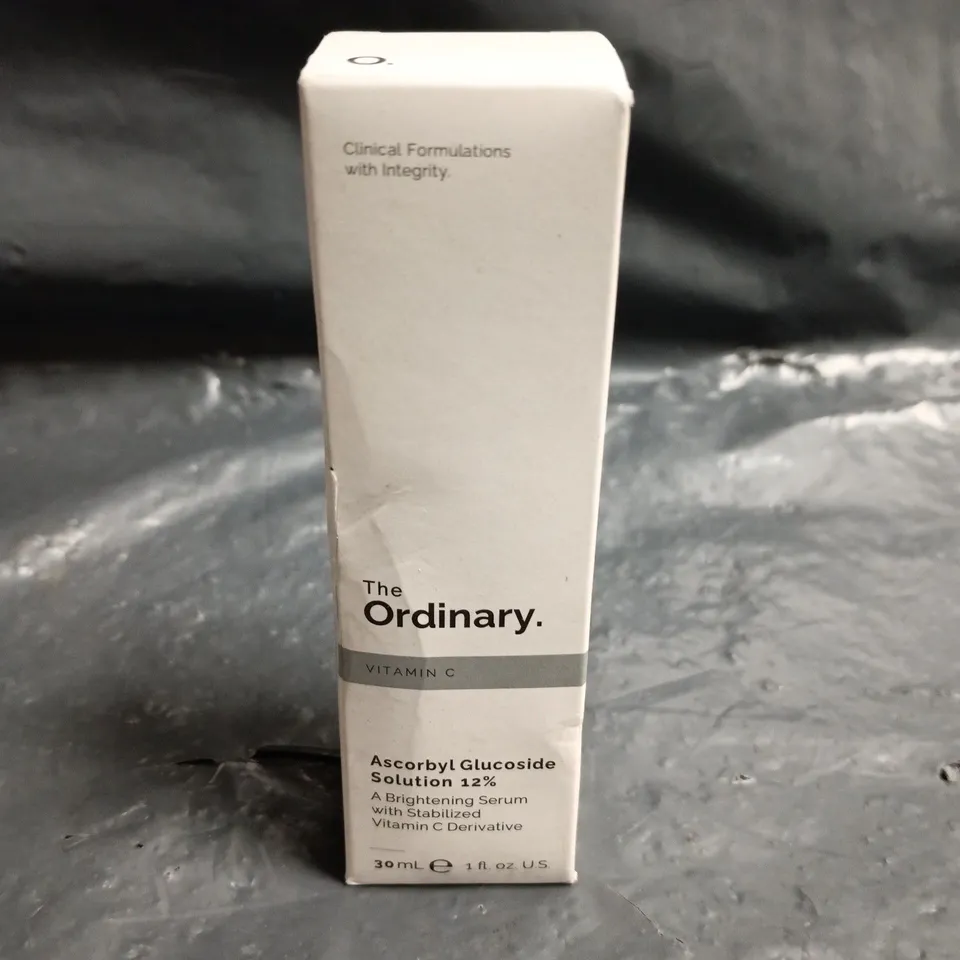 THE ORDINARY ASCORBYL GLUCOSE SOLUTION 12% - BRIGHTENING SERUM (30ML)