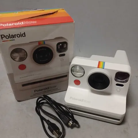 BOXED POLAROID NOW I-TYPE INSTANT CAMERA - WHITE