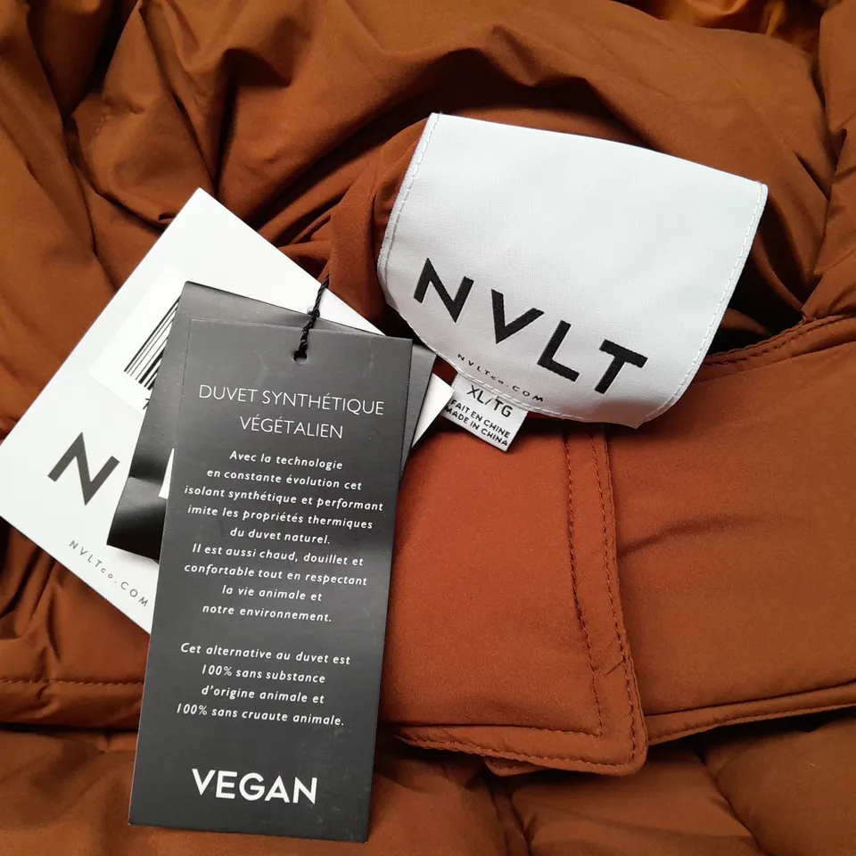 NVLT LONGLINE PUFFER COAT - EXTRA LARGE