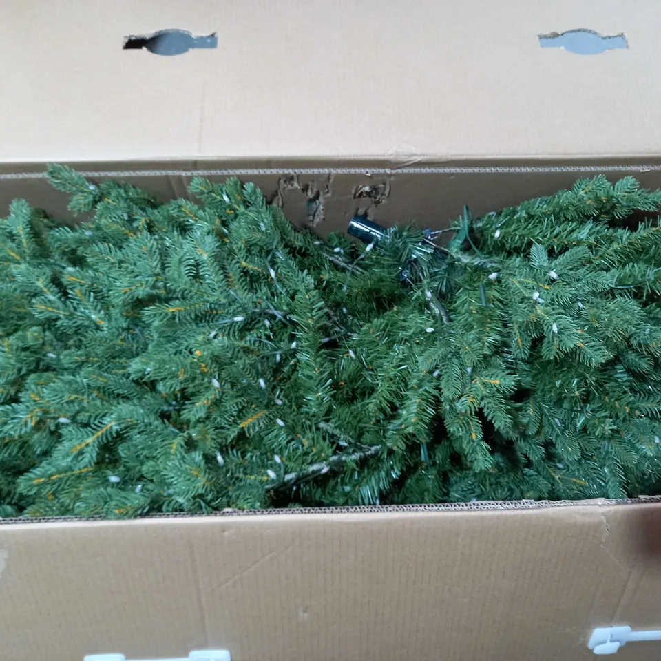 SANTA'S BEST PRE-LIT DEWDROP CHRISTMAS TREE - COLLECTION ONLY