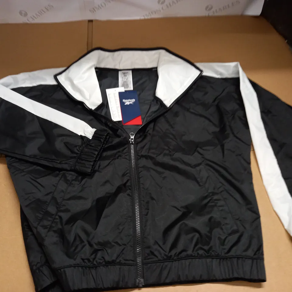 REEBOK ZIP THROUGH WARM UP JACKET - XS